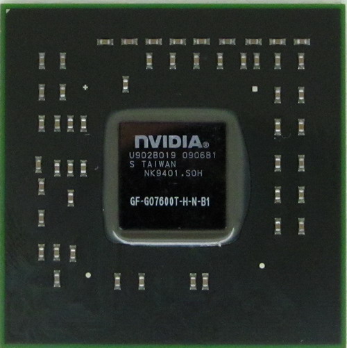 nVidia GF-GO7600T-H-N-B1 (GeForce Go 7600) Wymiana na nowy, naprawa, lutowanie BGA